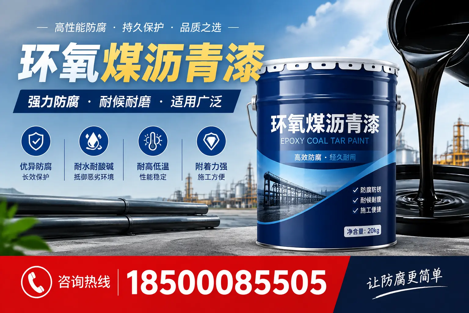 环氧煤沥青漆在不同气候条件下的表现分析，泰州适用性